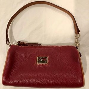 Dooney & Bourke small leather barrel bag